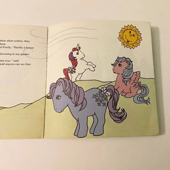 Vintage 1985 My Little Pony The Magic Rainbow Read Along Book Only No Record - Picture 13 of 15
